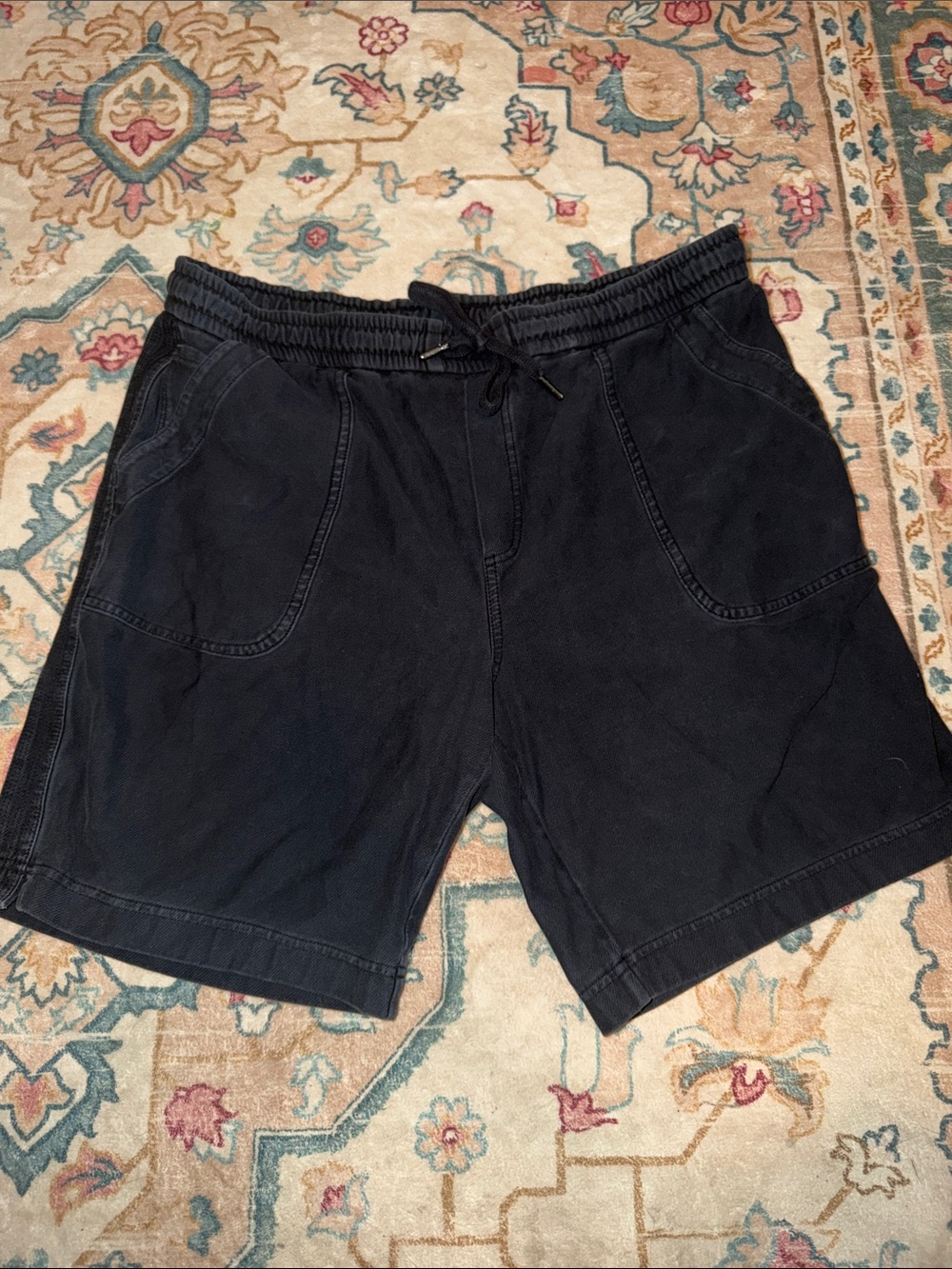 Athleta Black Women's Drawstring Bermuda Shorts